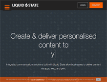 Tablet Screenshot of liquid-state.com